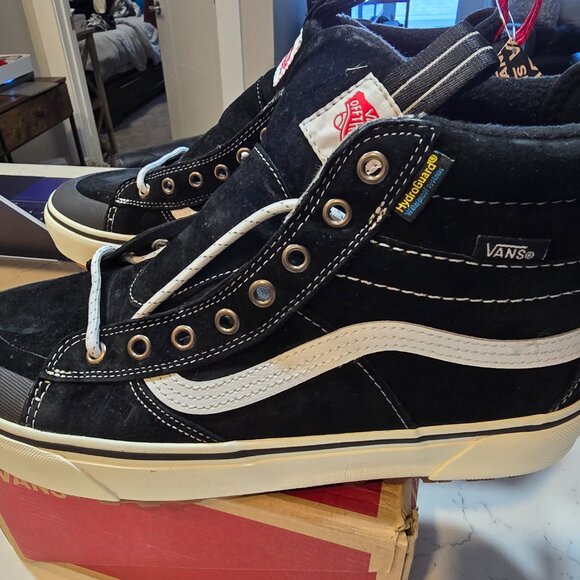 Vans Sk8-Hi Mte-2 Mens Shoes Black True White VN0007NK6BT MENS 10 NEW - Picture 5 of 11